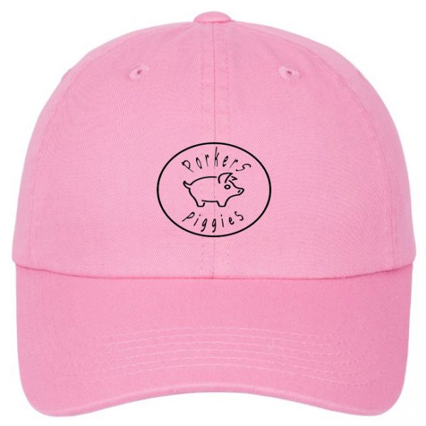 Cap Pink Full Logo Black